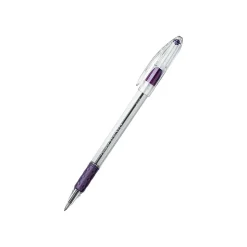 Pentel R.S.V.P. Ballpoint Pens, Fine Point, Purple Ink, Dozen (BK90-V)