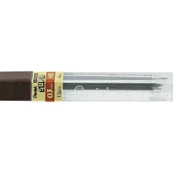Pentel Super Hi-Polymer Lead Refill, 0.3mm, 12/Leads (300-HB)