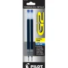 Pilot G2 Gel-Ink Pen Refill, Extra Fine Tip, Blue Ink, 2/Pack (77233)