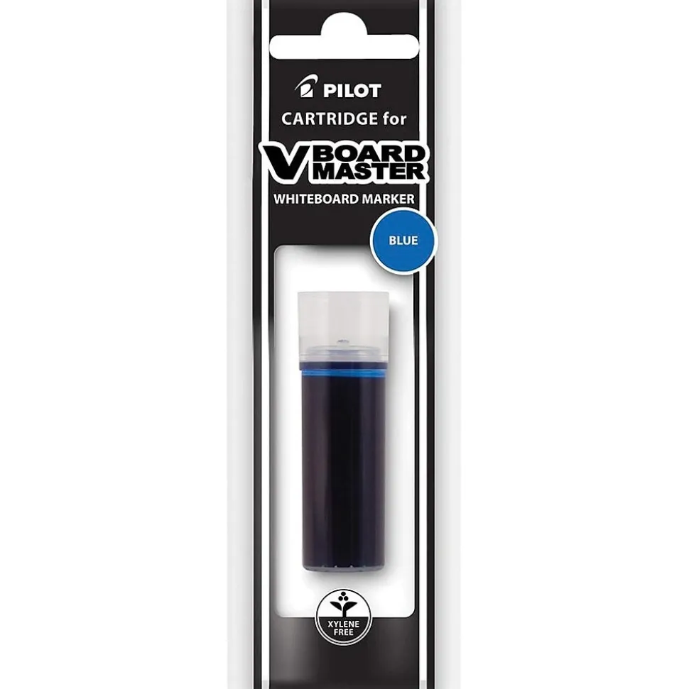 Pilot V Board Master BeGreen Dry Erase Marker Refill, Blue (43923)
