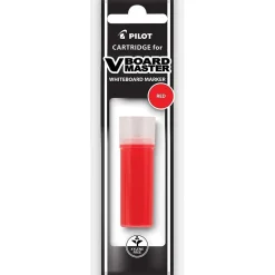 Pilot V Board Master BeGreen Dry Erase Marker Refill, Red (43924)