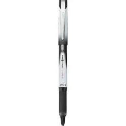 Pilot VBall Grip Rollerball Pen, Extra Fine Point, Black Ink, Dozen (35470)