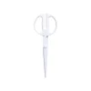 Poppin 9" Stainless Steel Standard Scissors, Sharp Tip, White (100186)