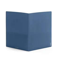 Poppin Smooth 2-Pocket Folder, Slate Blue (106631)