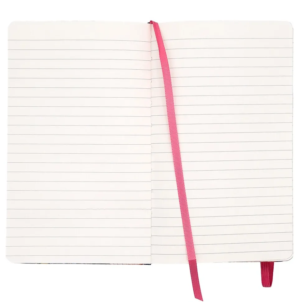 Pukka Pad Bloom Subject Notebooks, Narrow Ruled, Blue, 3/Pack (PUK9491BLM)