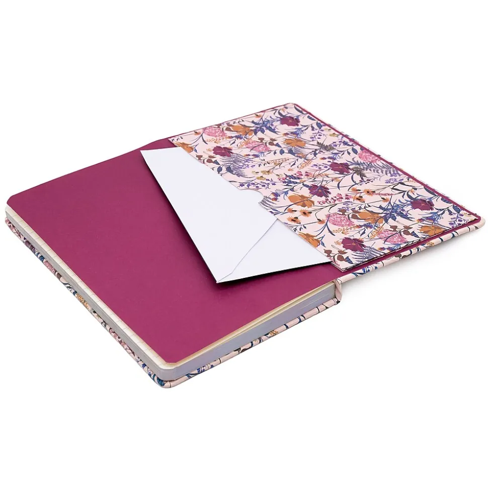 Pukka Pad Bloom Subject Notebooks, Narrow Ruled, Black, 3/Pack (PUK9493BLM)