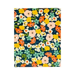 Pukka Pad Carpe Diem Floral Love 3-Hole Punched 2-Pocket Portfolio Folders, Assorted Colors, 6/Pack (9098-CD)