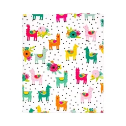 Pukka Pad Carpe Diem Rainbow Color Wash 3-Hole Punched 2-Pocket Portfolio Folders, Assorted Colors, 6/Pack (9097-CD)