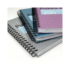 Pukka Pad Metallic 5-Subject Subject Notebooks, 6.9