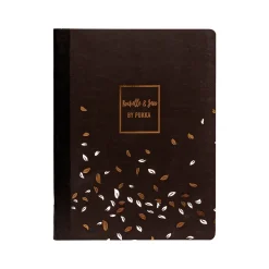 Pukka Pad Rochelle & Jess Composition Notebooks, 7.5" x 9.75", College Ruled, 70 Sheets, Assorted Colors, 3/Pack (9107-ROC)