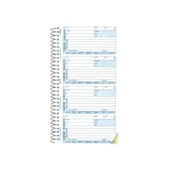 Rediform Phone Message Pad, 3" x 5", White/Blue, 100 Sheets/Pad (50076)