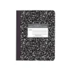 Roaring Spring Paper Products Composition Notebooks, 9.75" x 7.5", Wide Ruled, 100 Sheets, Black (77230)