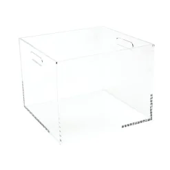 Russell+Hazel Acrylic File Box, Letter Size, Clear (55712)
