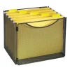 Safco® Onyx™ 2170 Onyx™ Mesh Desktop Box File, Black, 6/Pack (2170BL)