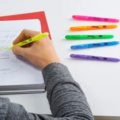 Sharpie Highlighter, Chisel Point, Assorted, 4/Pack (27174)