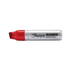 Sharpie Magnum Permanent Marker, XL Chisel Tip, Red (44002)