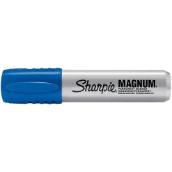 Sharpie Magnum Permanent Marker, XL Chisel Tip, Blue (44003)