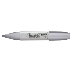 Sharpie Metallic Permanent Markers, Chisel Tip, Silver/Gold/Bronze, 3/Pack (2089609)