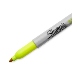 Sharpie Neon Permanent Marker, Fine Tip, Neon Yellow (1860445)