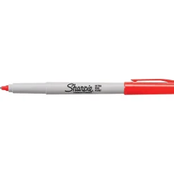 Sharpie Permanent Marker, Ultra Fine Tip, Red (37002)