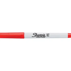 Sharpie Permanent Marker, Ultra Fine Tip, Red (37002)