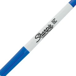 Sharpie Permanent Marker, Ultra Fine Tip, Blue (37003)