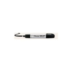 Sharpie Pro King Size Permanent Marker, Chisel Tip, Black Ink, Dozen (15001)