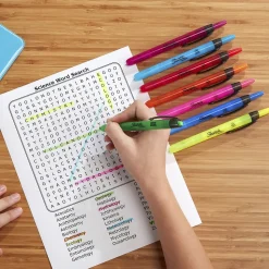 Sharpie Retractable Highlighter, Chisel Tip, Assorted, 5/Pack (28175PP)