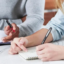 Sharpie Rollerball Pen, Arrow Point Pen for Bold Lines, Blue Ink, Dozen (2101306)