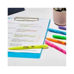 Sharpie Stick Highlighters, Chisel Tip, Assorted Colors, 4/Pack (2102110)