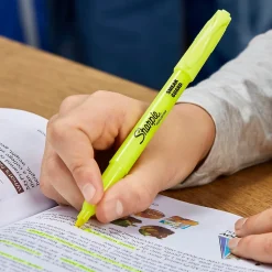 Sharpie Stick Highlighter, Chisel Tip, Assorted, Dozen (27145)