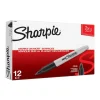 Sharpie Super Permanent Marker, Fine Tip, Black, Dozen (33001)