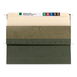 Smead 100% Recycled Hanging File Folders, 2