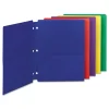 Smead® Campus.org® Poly Snap-In Two-Pocket Folder, 11 x 8 1/2, Assorted, 10/Pack (87939)
