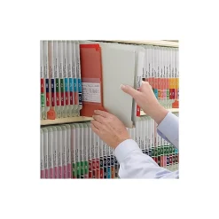 Smead End Tab Pressboard File Folder, Straight-Cut Tab, 2" Expansion, Letter Size, Gray/Green, 25/Box (26210)