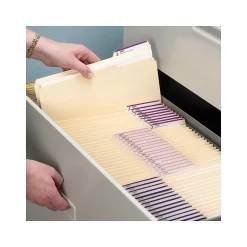 Smead File Folder, 1/3-Cut Tab, Letter Size, Manila, 100/Bx (10338)