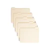 Smead File Folder, 1/5-Cut Tab, Letter Size, Manila, 100/Bx (10350)