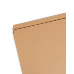 Smead File Folders, Reinforced Straight-Cut Tab, Letter Size, Kraft, 100/Box (10710)