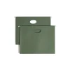 Smead Hanging File Folders, 3 1/2" Expansion, Letter Size, Standard Green, 10/Box (64220)