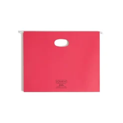 Smead Hanging File Folders, 3 1/2" Expansion, Letter Size, Assorted Colors, 4/Pack (64290)