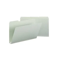 Smead Heavy Duty Pressboard File Folder, 1/3-Cut Tab, 2