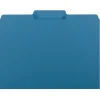 Smead Interior File Folder, 3 Tab, Letter Size, Sky Blue, 100/BX (10287)