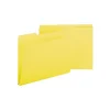 Smead Pressboard File Folders, 1/3-Cut Tab, 1" Expansion, Letter Size, Yellow, 25/Box (21562)