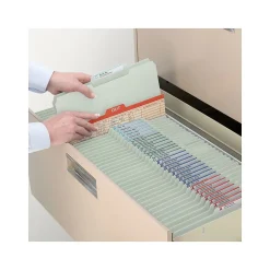 Smead Pressboard File Folder, 1/3-Cut Tab, 2