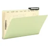 Smead Pressboard Mortgage File Folder, 2/5-Cut Right Position Flat Metal Tab, 14-3/4"W x 10"H, Guide Height, 10/Box (78208)