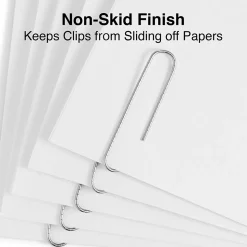 Staples #1 Paper Clips, Silver, 1,000 Clips/Pack (A7026599A/50452)