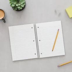 Staples Accel 3-Subject Notebook, 8.5