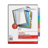 Staples Better Print & Apply Label Plastic Divider, 8 Tabs, Assorted Colors, 1 Set (ST23281/23281)