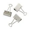 Staples Binder Clips, Medium, Satin Silver, 24/Pack (21600)