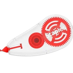 Staples® Correction Tape, White, 2/Pack (ST59821-CC)